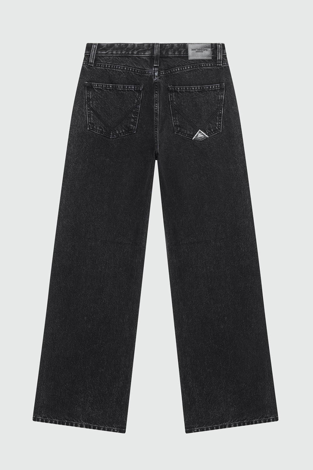 ROY ROGERS: SUPER WIDE JEANS BLACK STORY
