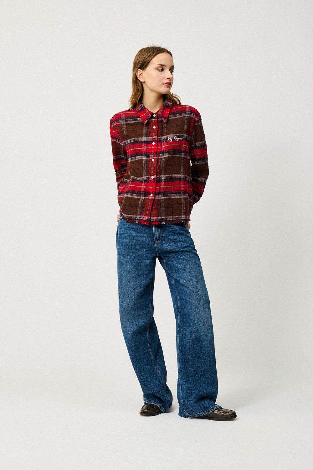 ROY ROGERS: JEANS SUPER WIDE GATES