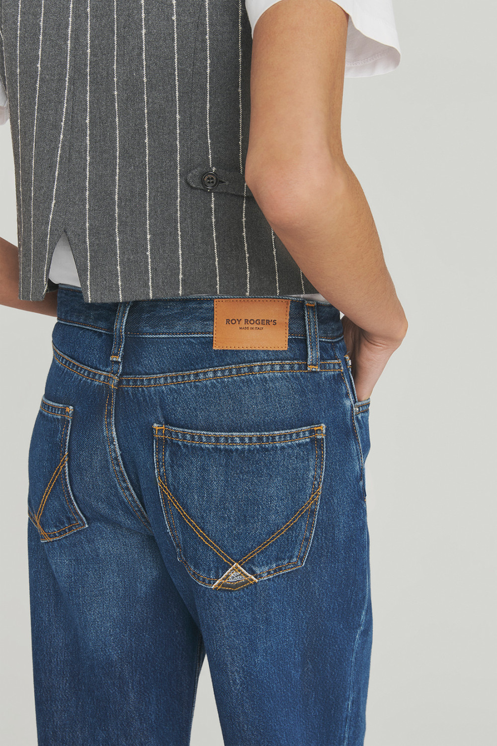 ROY ROGERS: JEANS SUPER WIDE GATES