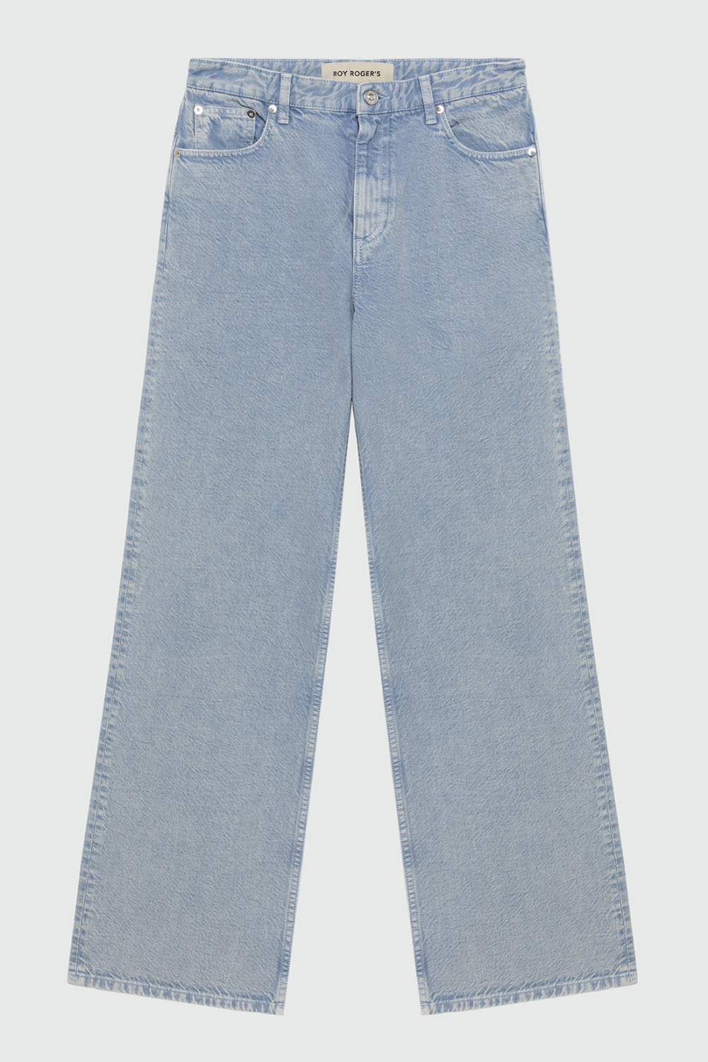 ROY ROGERS: JEANS SUPER WIDE MARMO STONEJEANS SUPER WIDE MARMO STONE