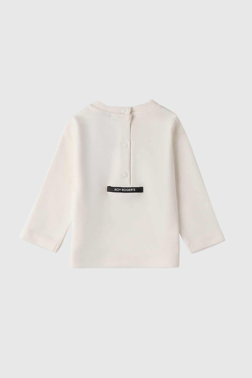 ROY ROGERS: MAGLIA GIROCOLLO IN COTONE