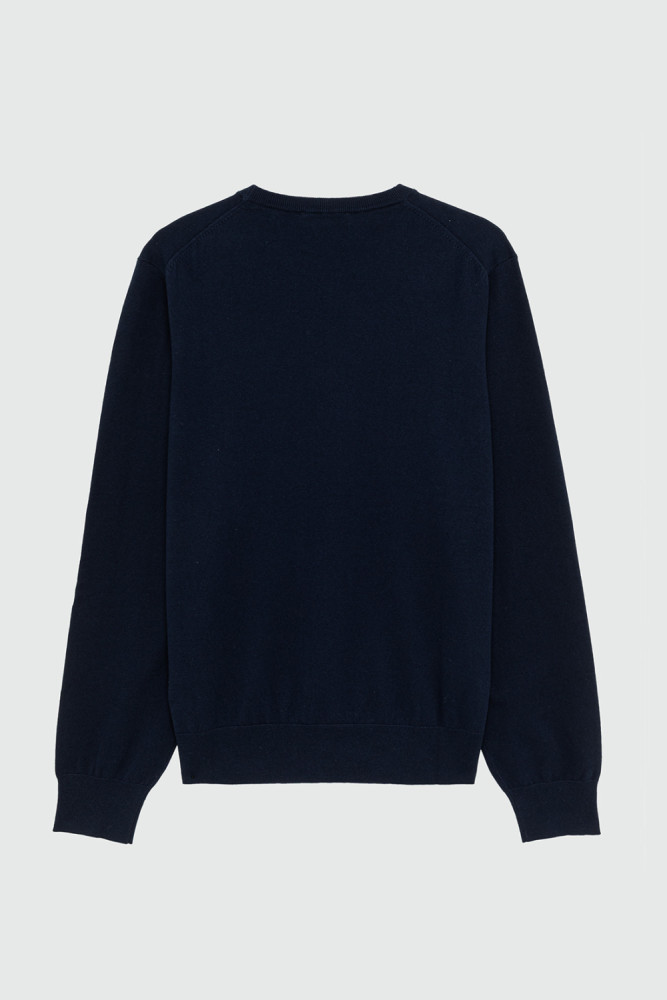 MAGLIA GIROCOLLO IN COTONE