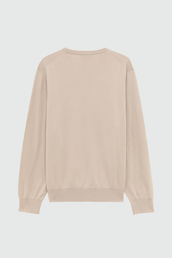 MAGLIA GIROCOLLO IN COTONE