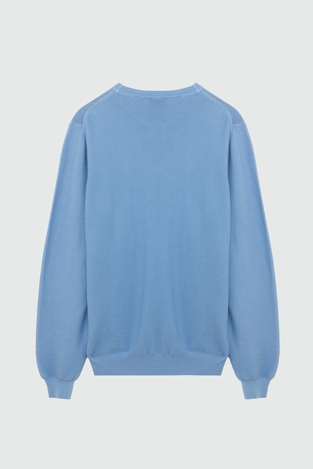 ROY ROGERS: CREW NECK SWEATER IN LINKS STITCH CREPE
