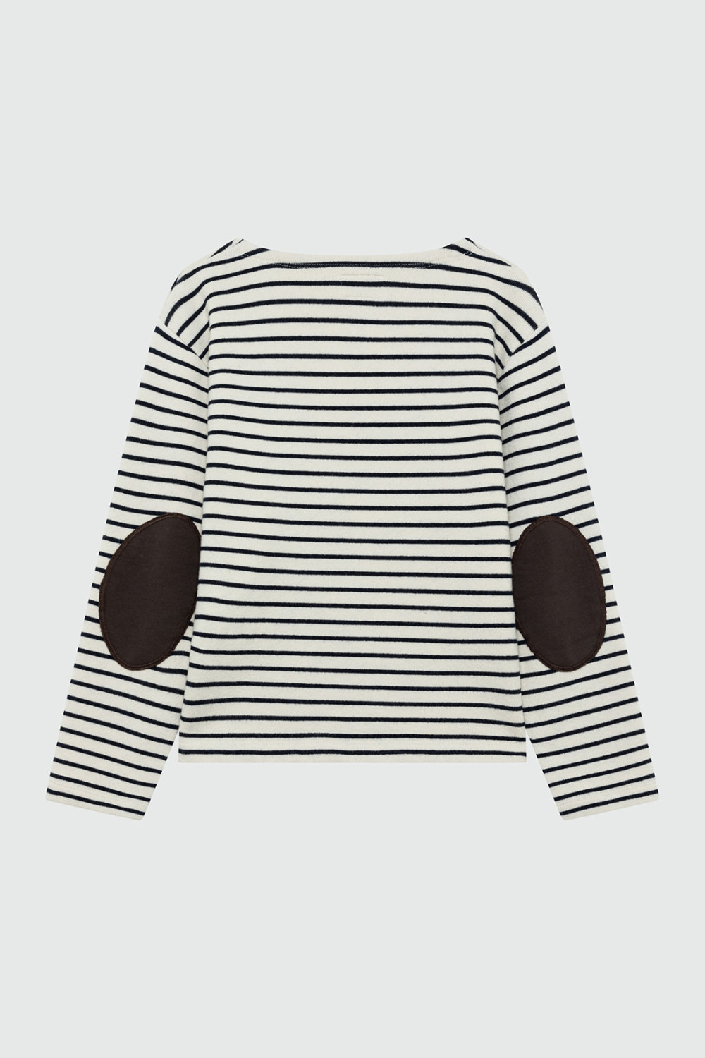 ROY ROGERS: CREWNECK TOP IN STRIPED JERSEY