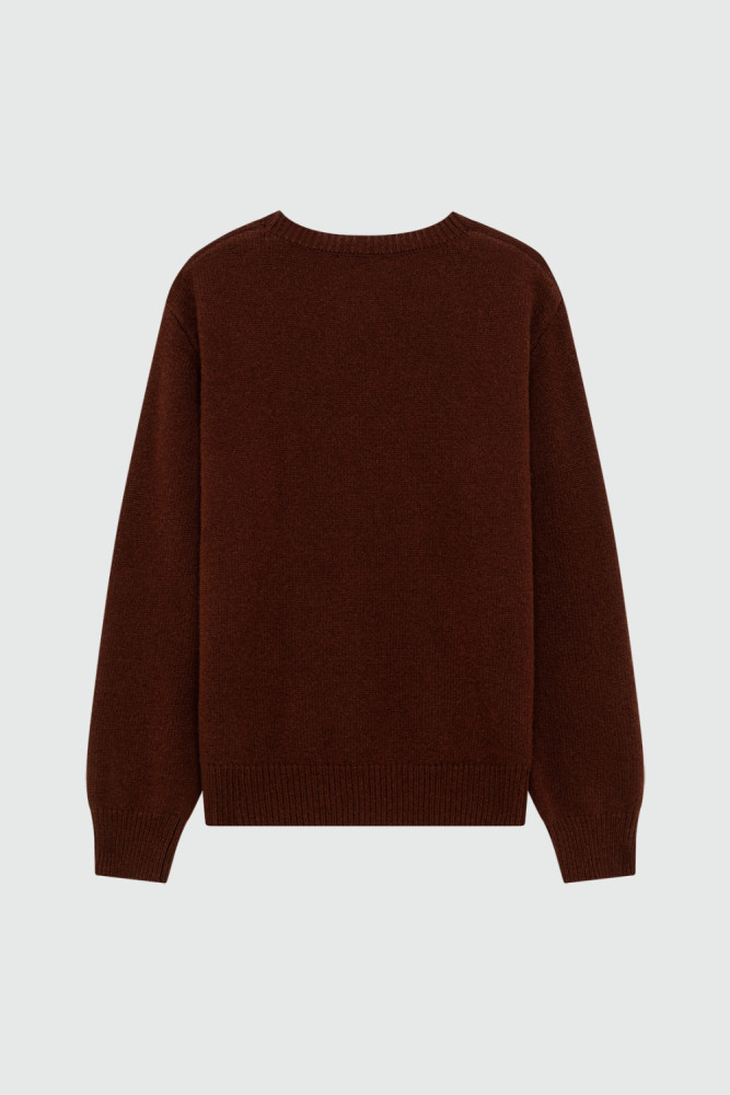 UTILITY CREW NECK SWEATER IN MERINO WOOL