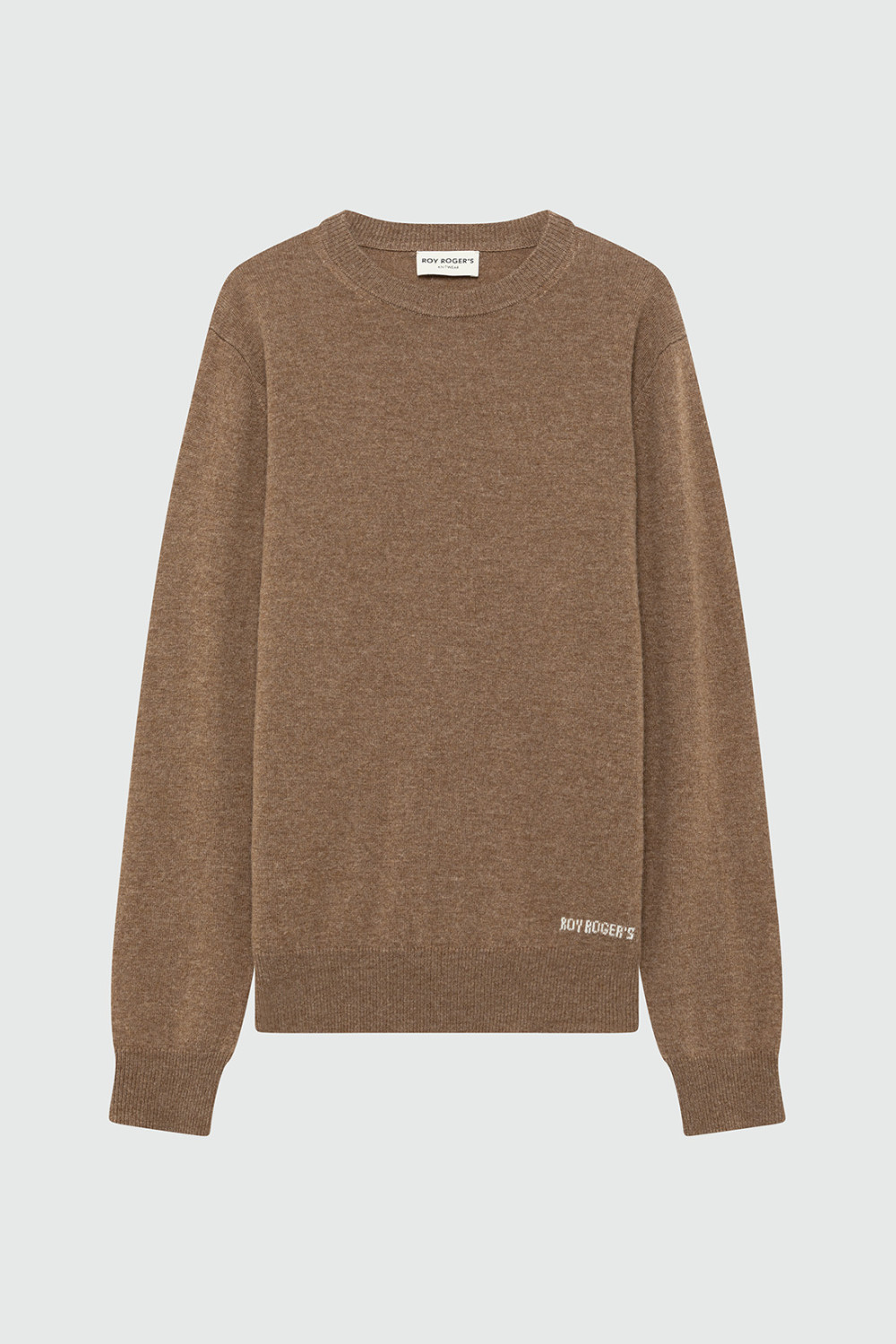 ROY ROGERS: MAGLIONE GIROCOLLO IN LANA E CASHMERE