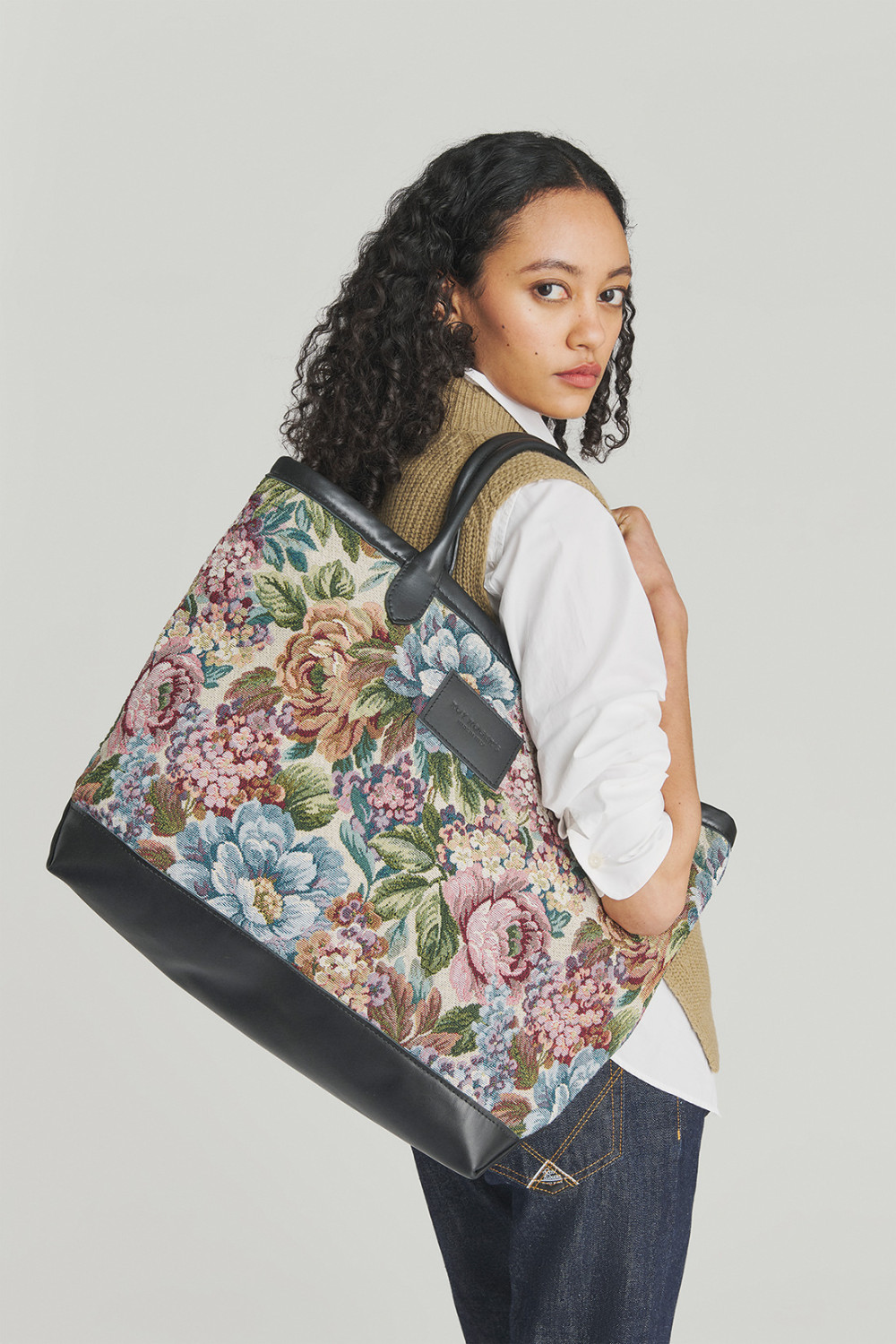 ROY ROGERS: OLD GLORY - BORSA FLOWER TAPESTRY