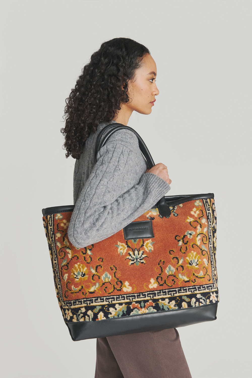 ROY ROGERS: OLD GLORY-VINTAGE CARPET BAG