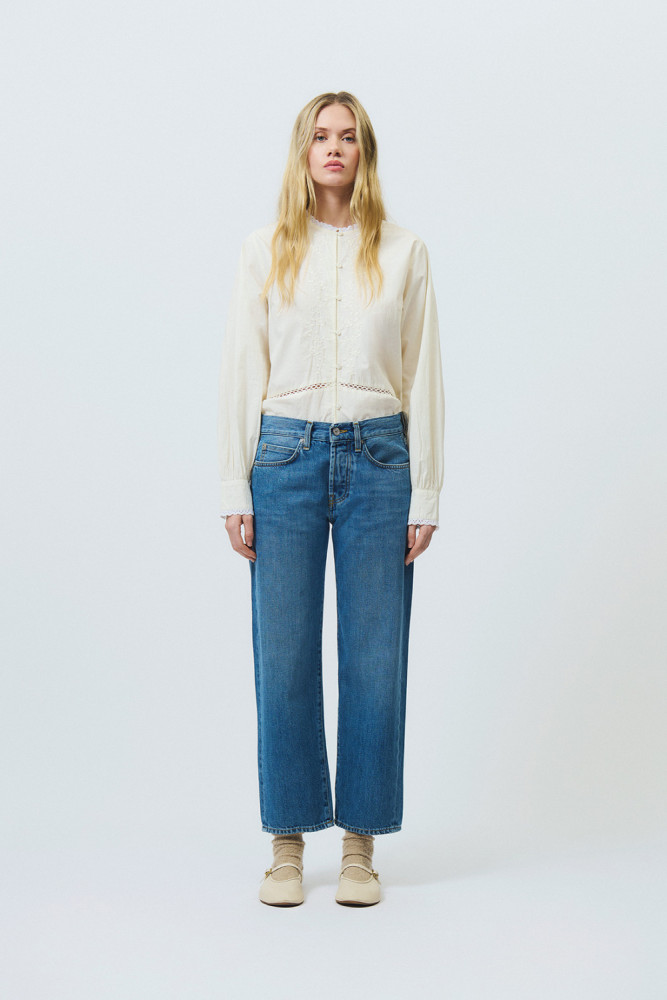 OLD GLORY - CAMICIA FARM CON RICAMI