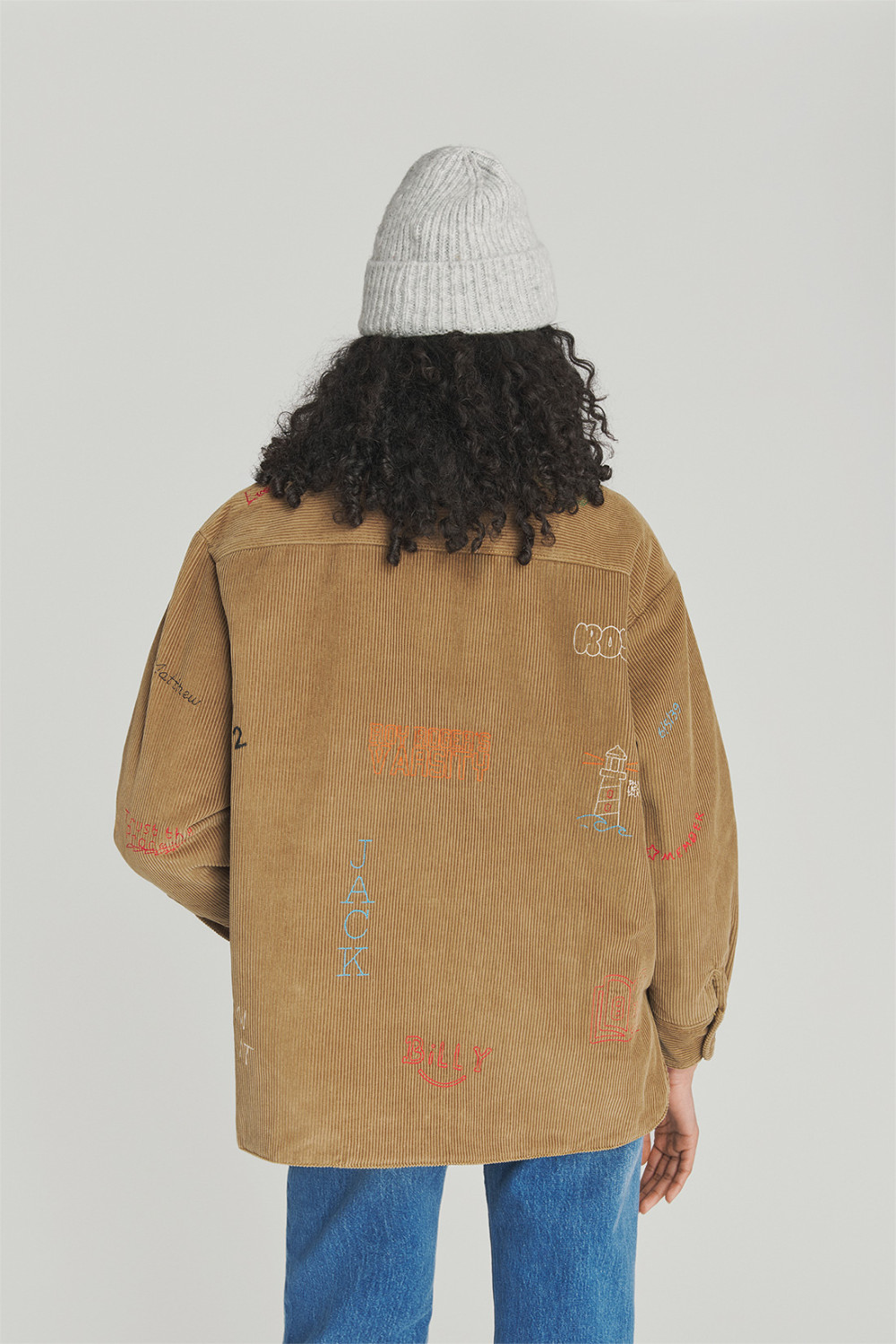 ROY ROGERS: OLD GLORY - CAMICIA IN VELLUTO CON RICAMI