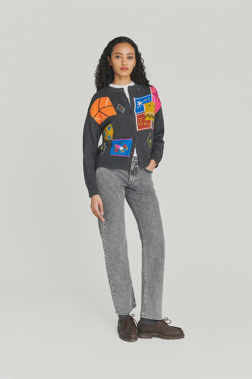 ROY ROGERS: OLD GLORY - CARDIGAN INTARSIA