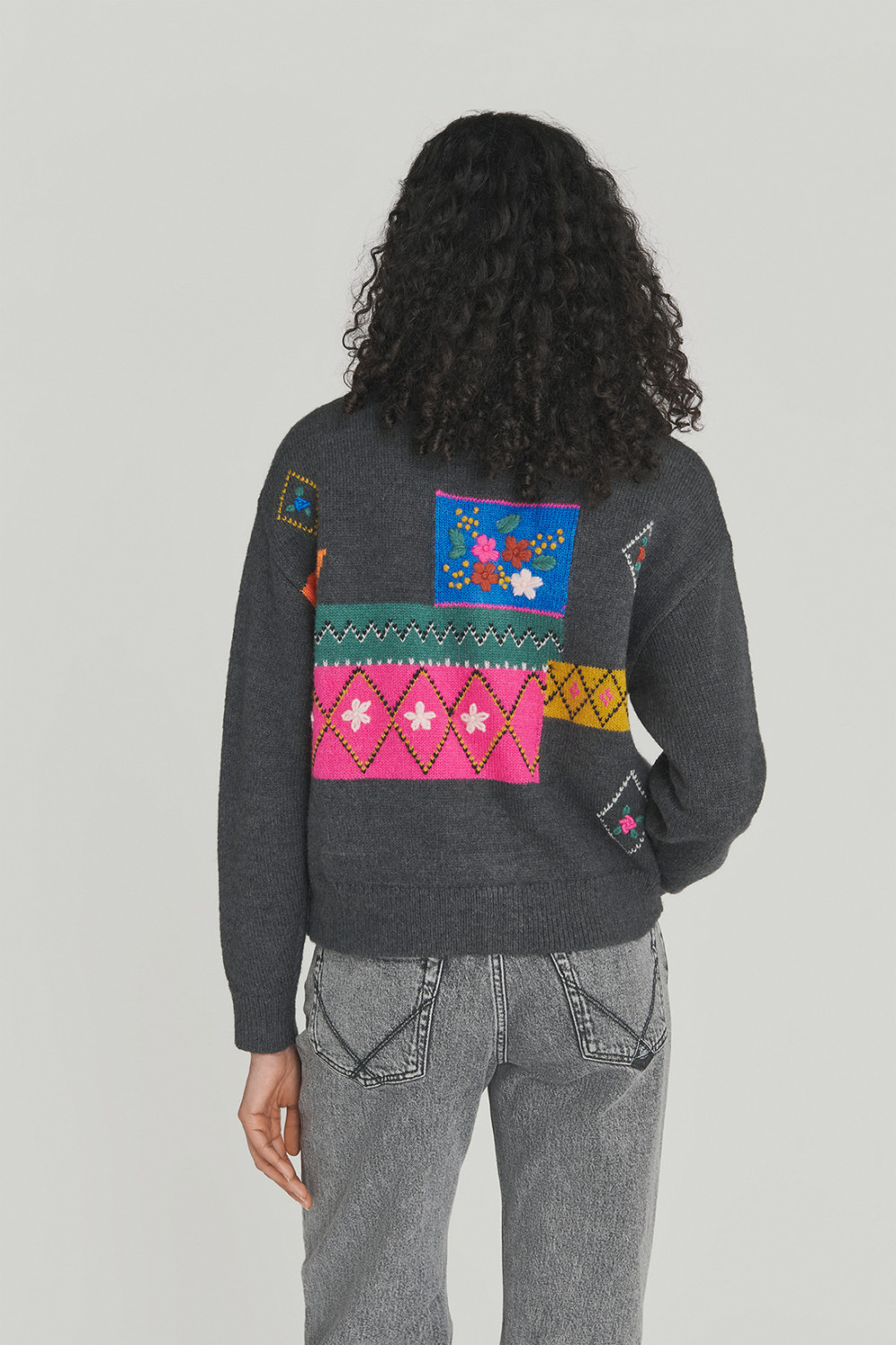 ROY ROGERS: OLD GLORY - CARDIGAN INTARSIA