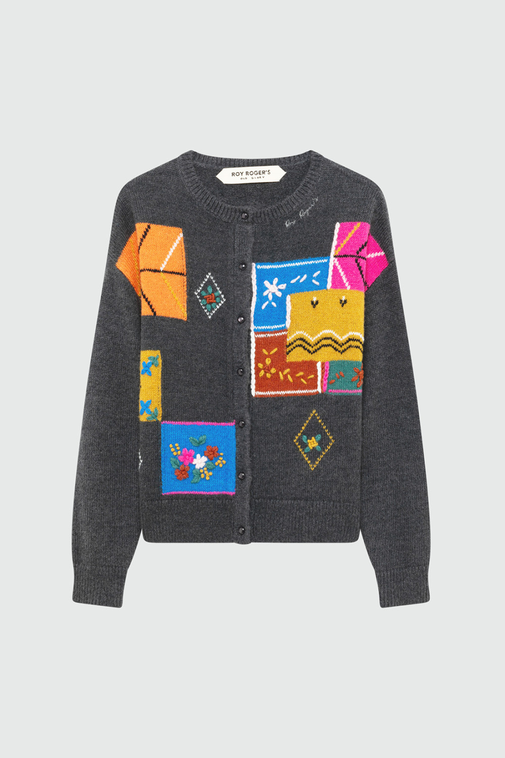 ROY ROGERS: OLD GLORY - CARDIGAN INTARSIA