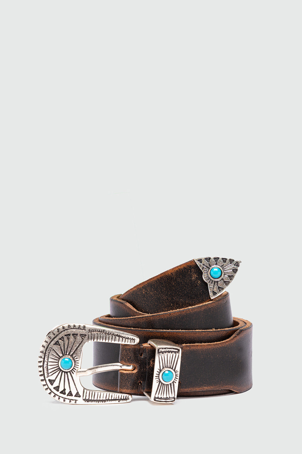 ROY ROGERS: OLD GLORY - CINTURA ARIZONA IN PELLE