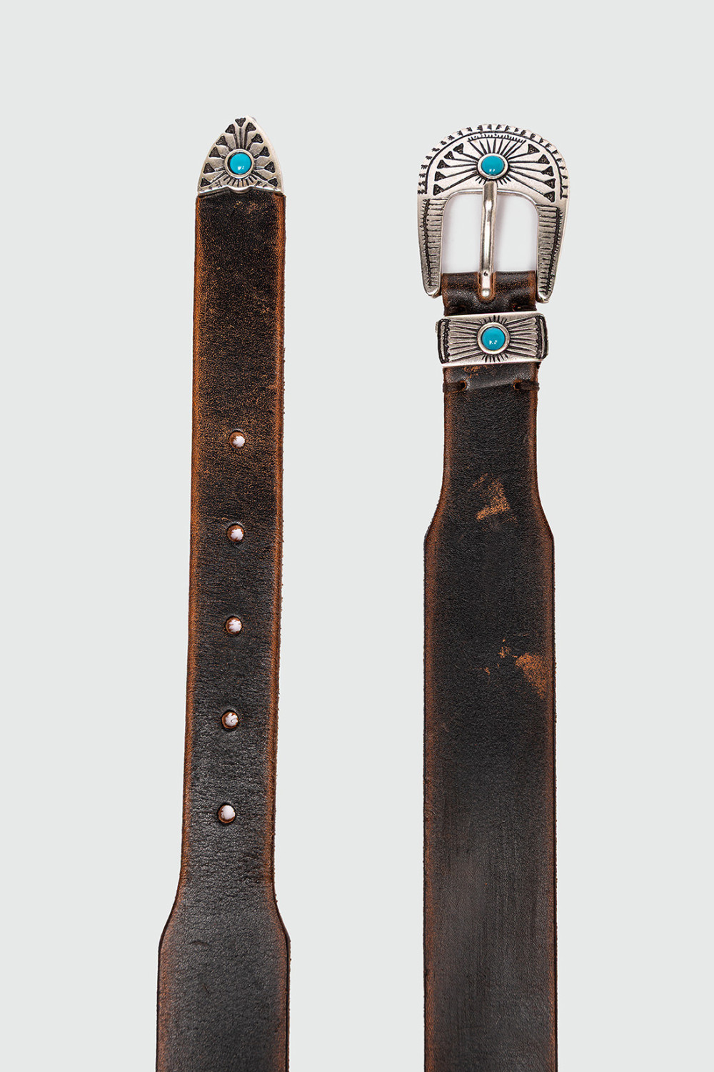 ROY ROGERS: OLD GLORY - CINTURA ARIZONA IN PELLE