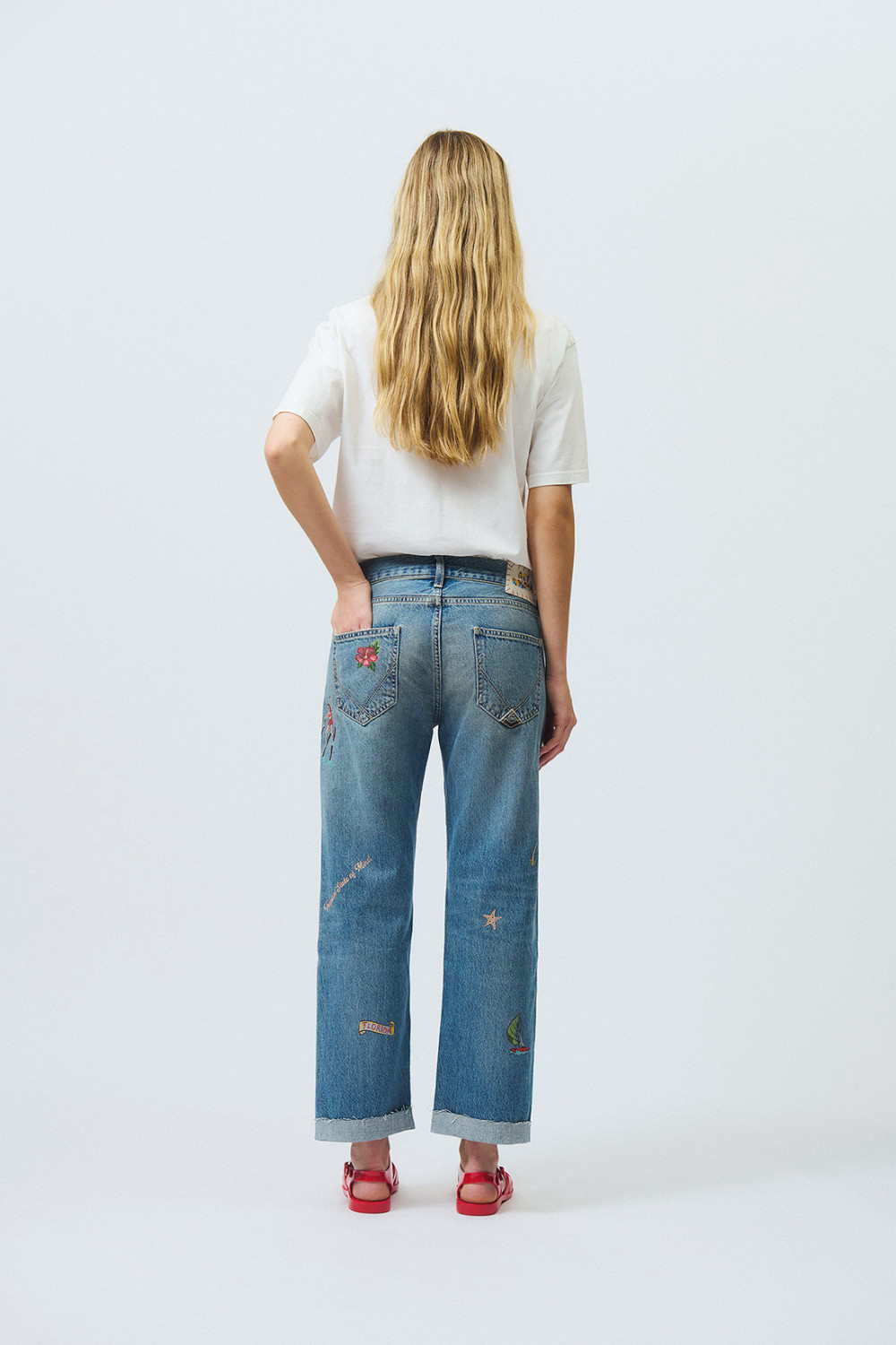 ROY ROGERS: OLD GLORY - NEW OSKAR HAND PAINT JEANS