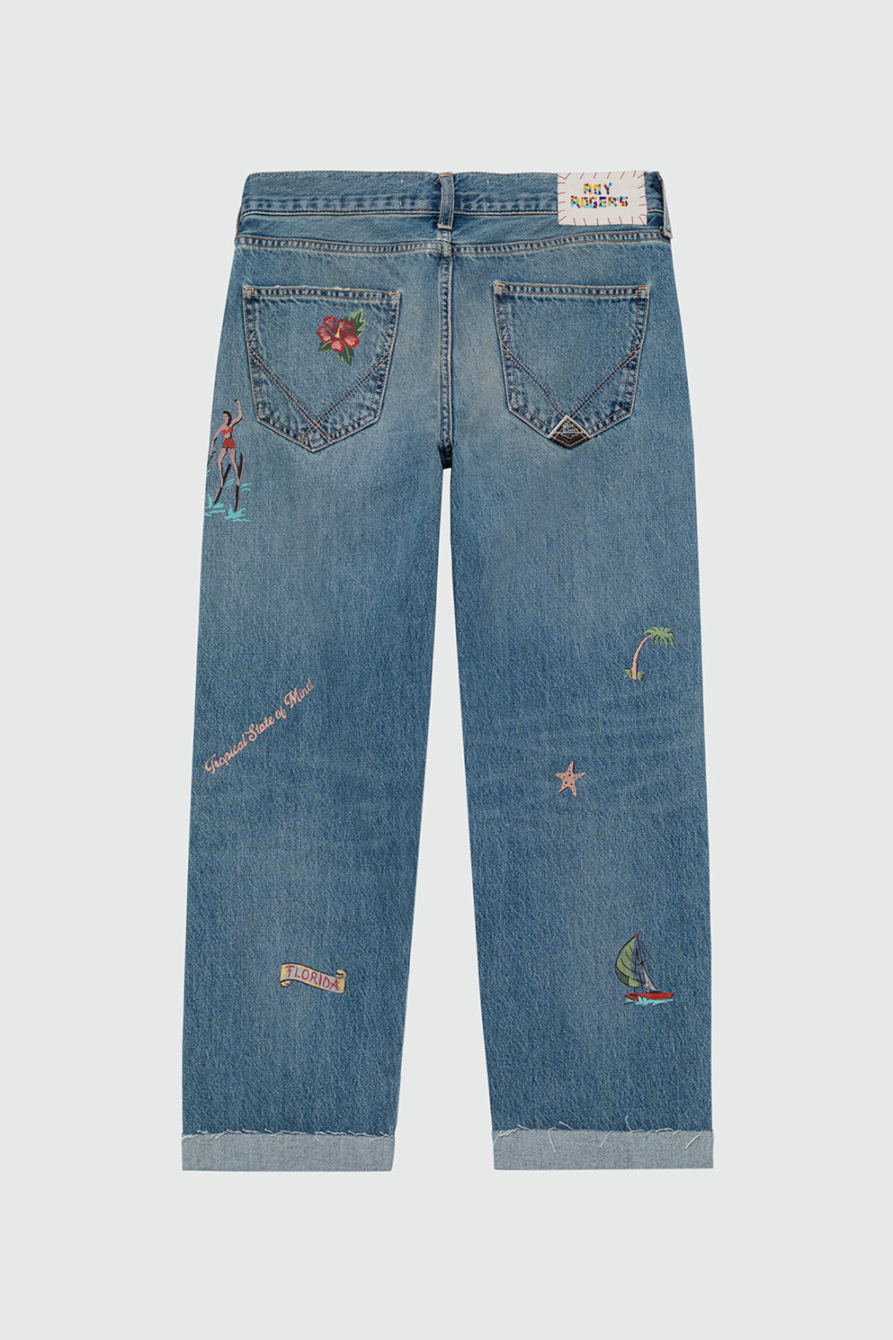 ROY ROGERS: OLD GLORY - NEW OSKAR HAND PAINT JEANS