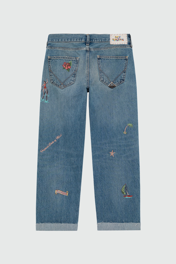 OLD GLORY - JEANS NEW OSKAR HAND PAINTOLD GLORY - JEANS NEW OSKAR HAND PAINT