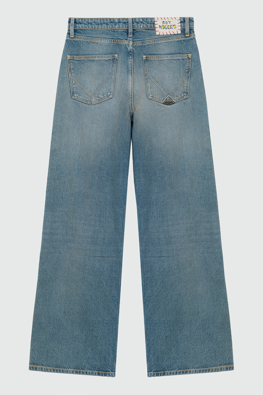 ROY ROGERS: OLD GLORY - SUPER WIDE NAGAI JEANS