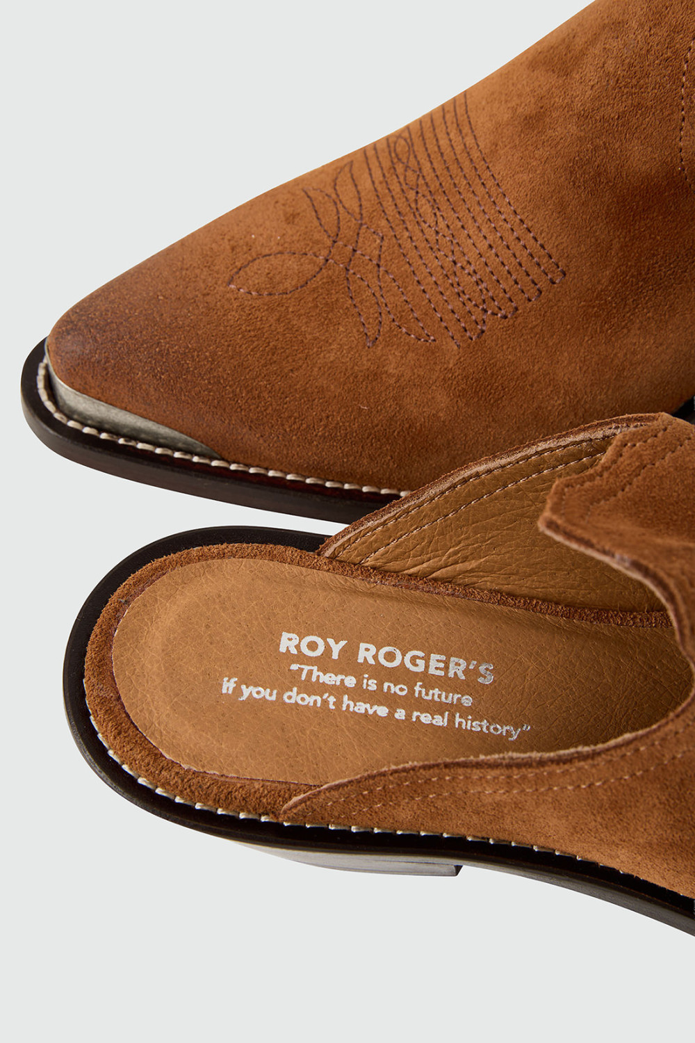 ROY ROGERS: OLD GLORY - MEXICAN SUEDE MULES