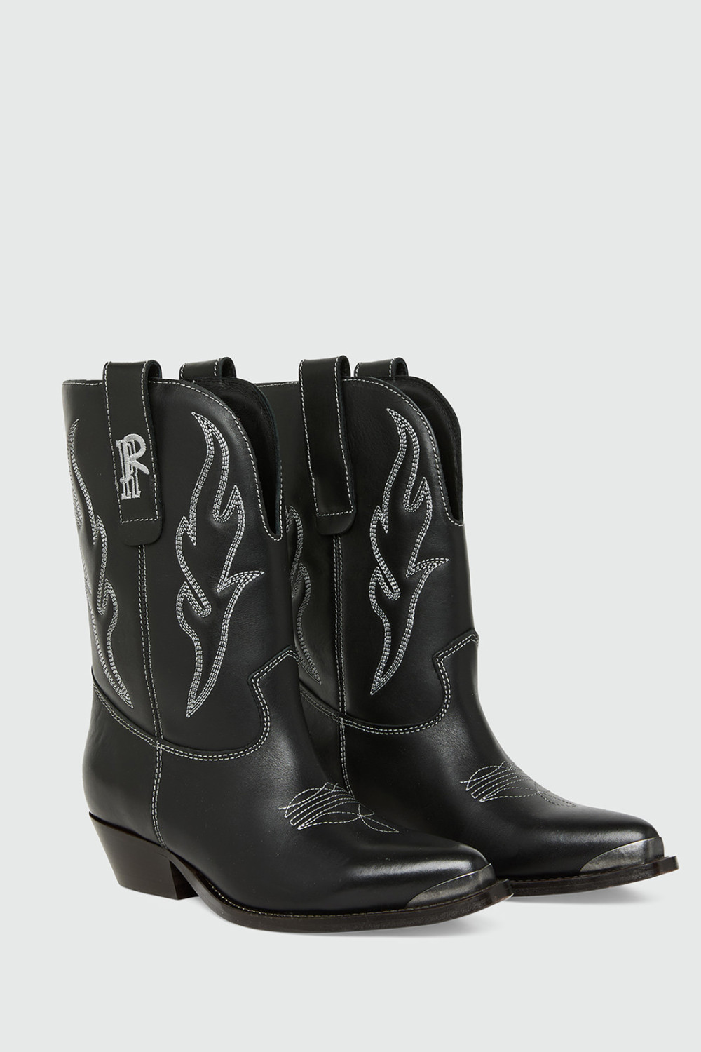 ROY ROGERS: OLD GLORY-NEW MEXICAN BOOTS IN LEATHER