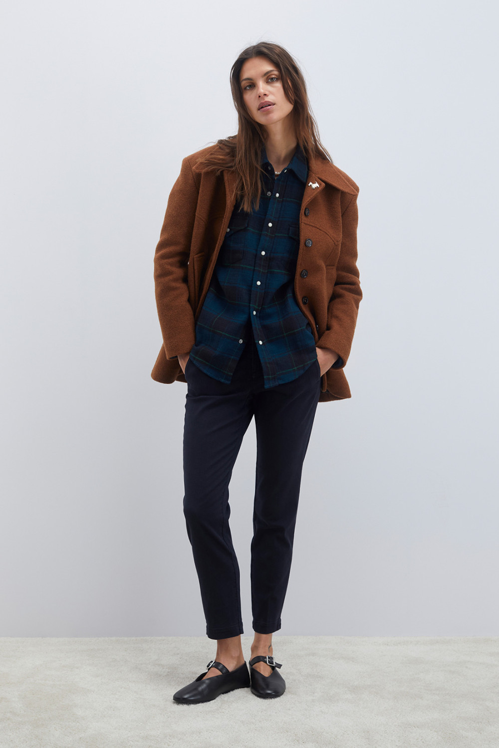 ROY ROGERS: FLOW SOFT BULL CHINO PANTS