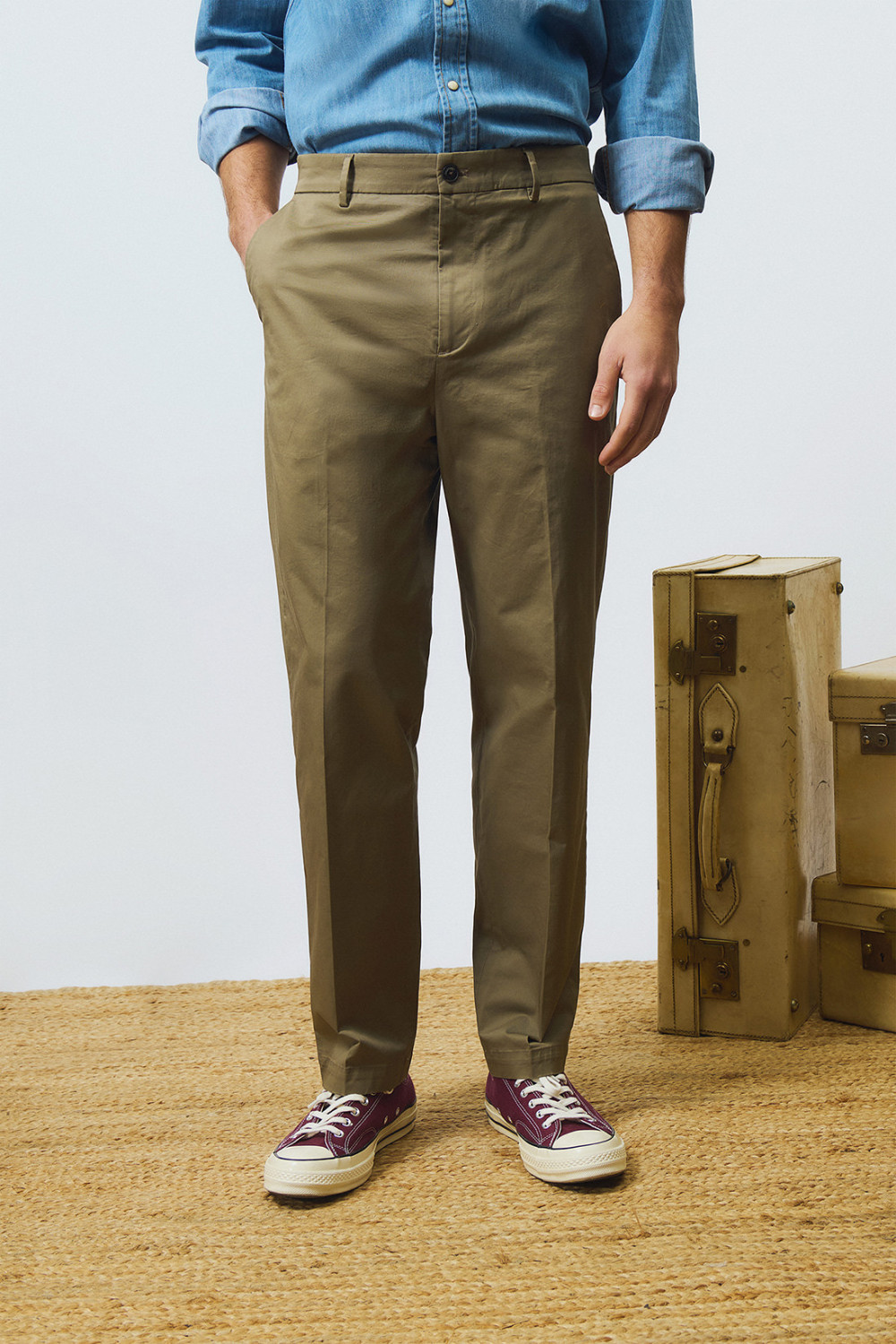 ROY ROGERS: STARCK CHINO PANTS 