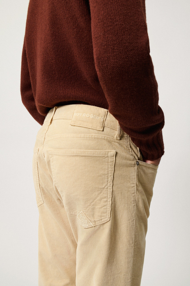 CULT PLAIN PANTS IN VELVET