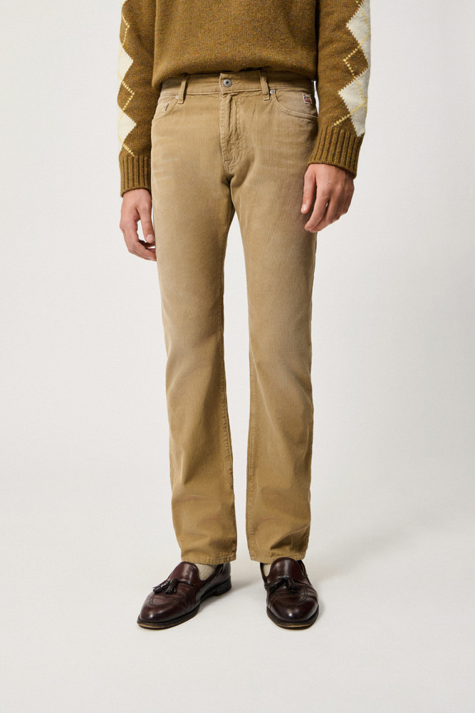 JULIAN PLAIN PANTS IN VELVET