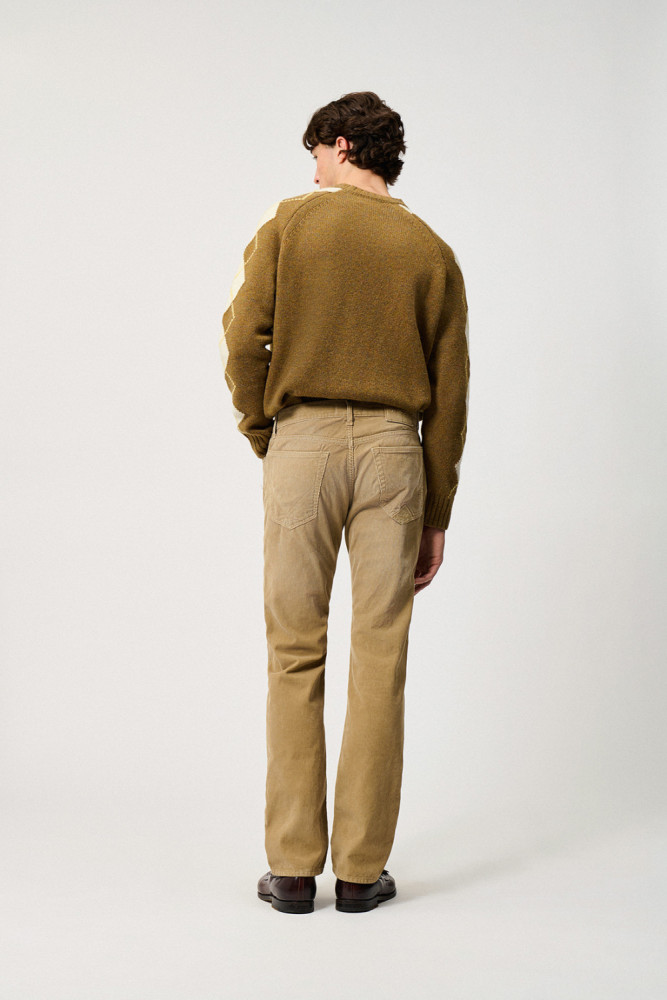 JULIAN PLAIN PANTS IN VELVET