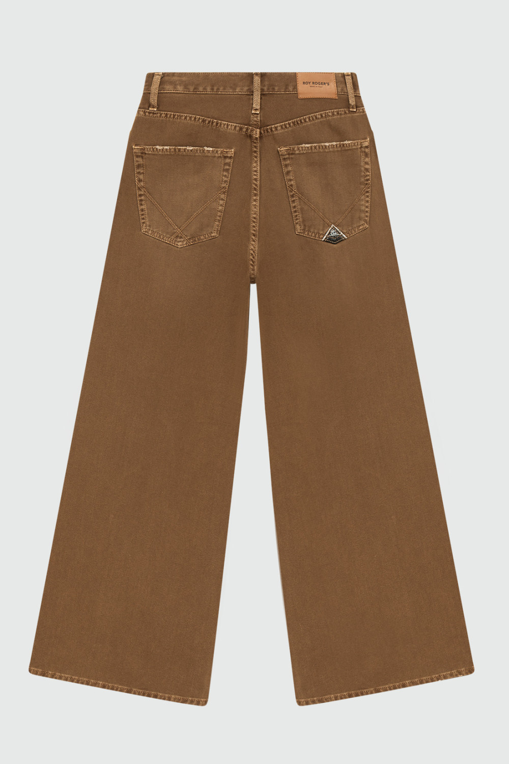 ROY ROGERS: PANTALONE KAORI CON EFFETTO VINTAGE