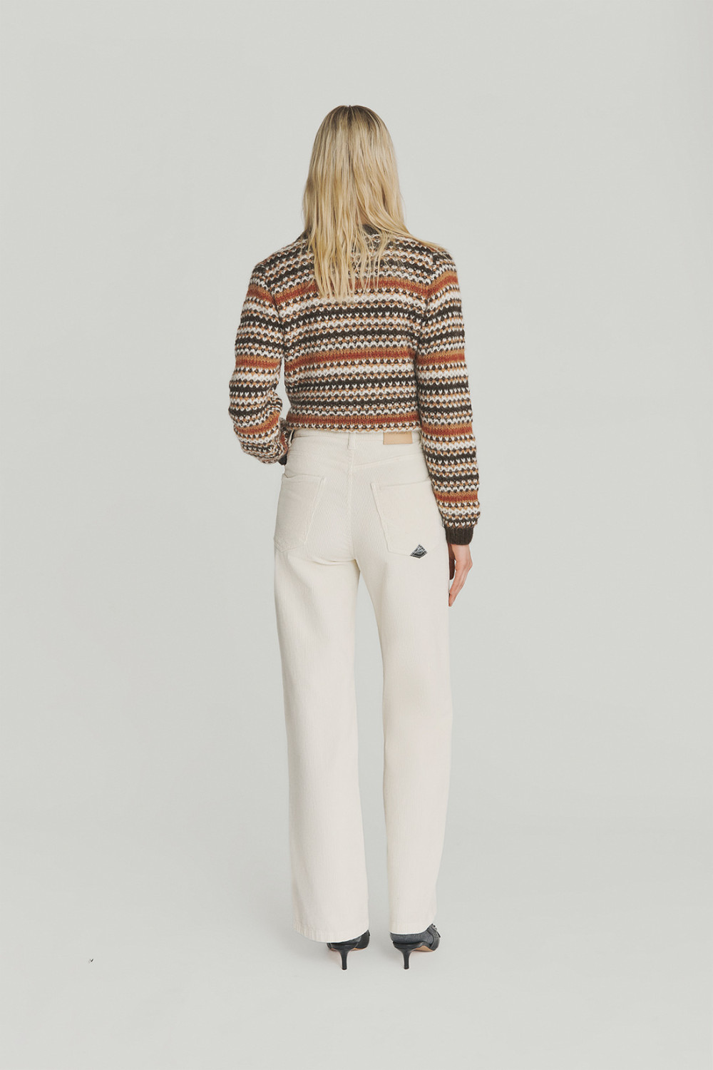 ROY ROGERS: PANTALONE MARTA IN VELLUTO