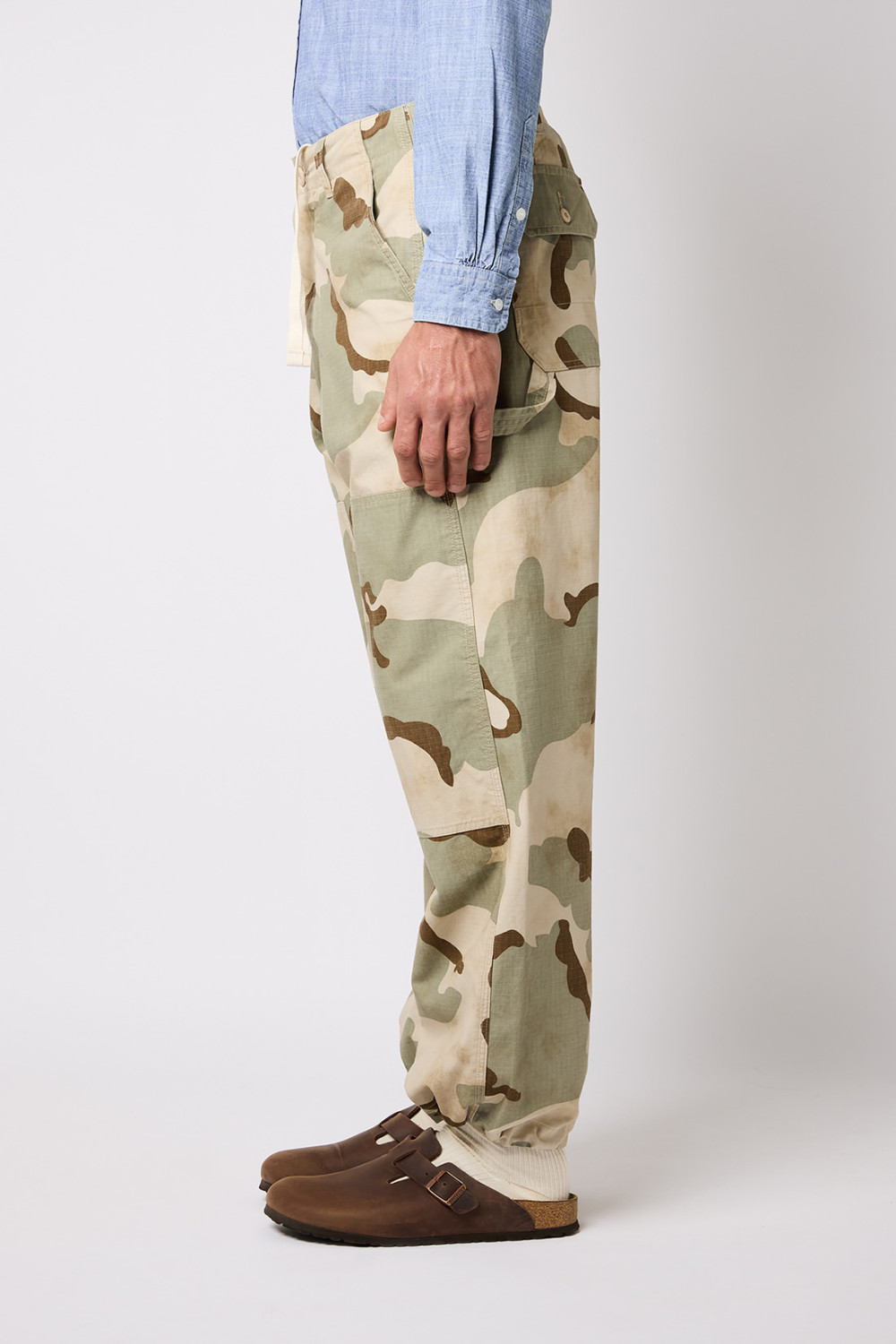 ROY ROGERS: PANTALONE PIONEER CON MOTIVO CAMOUFLAGE