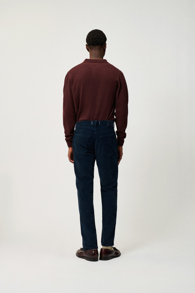 ROYAL PLAIN PANTS IN VELVET