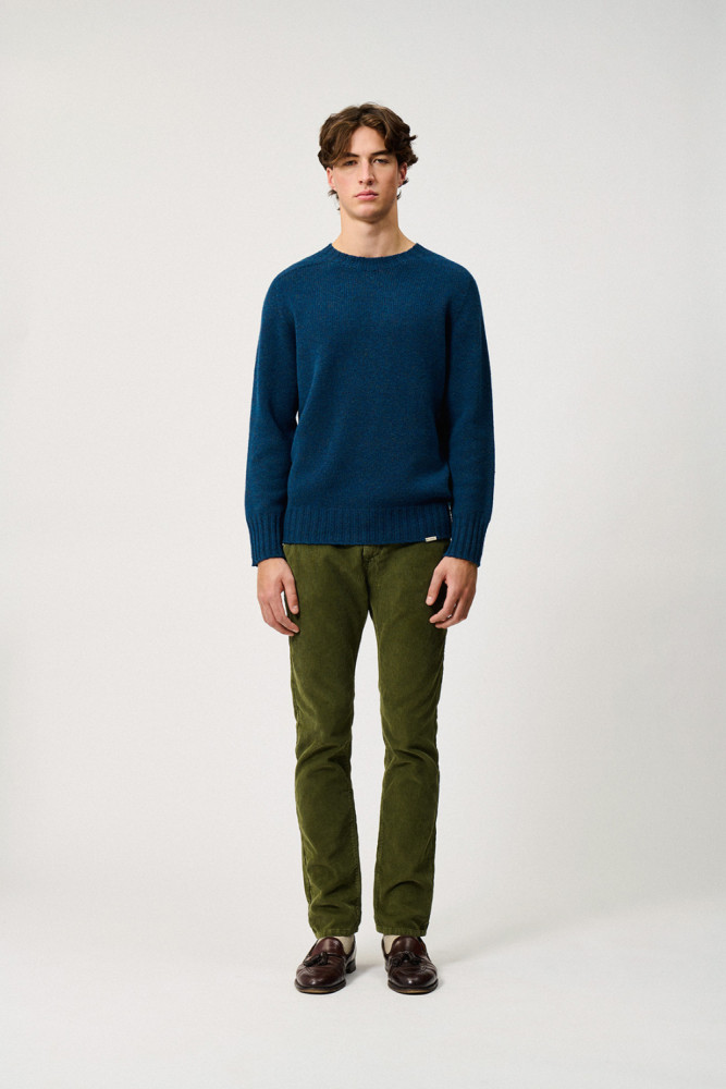 ROYAL PLAIN PANTS IN VELVET
