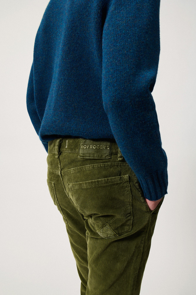 ROYAL PLAIN PANTS IN VELVET