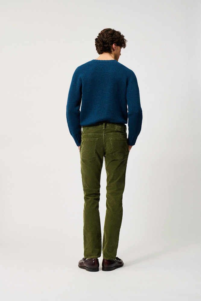 ROYAL PLAIN PANTS IN VELVET