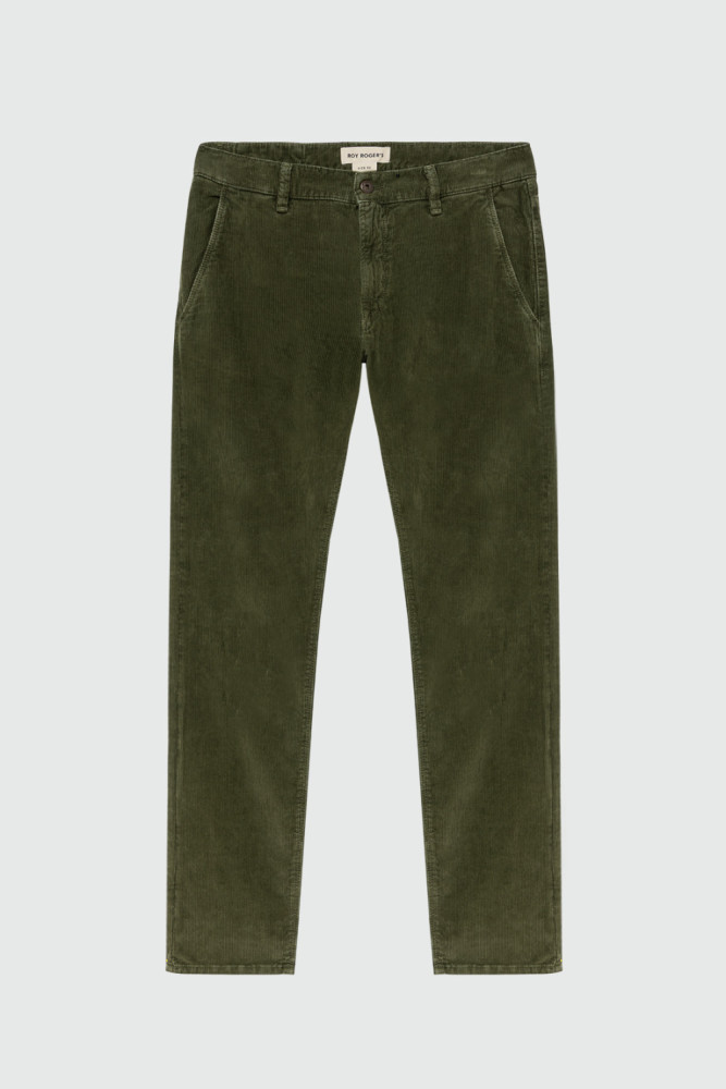 ROYAL PLAIN PANTS IN VELVET