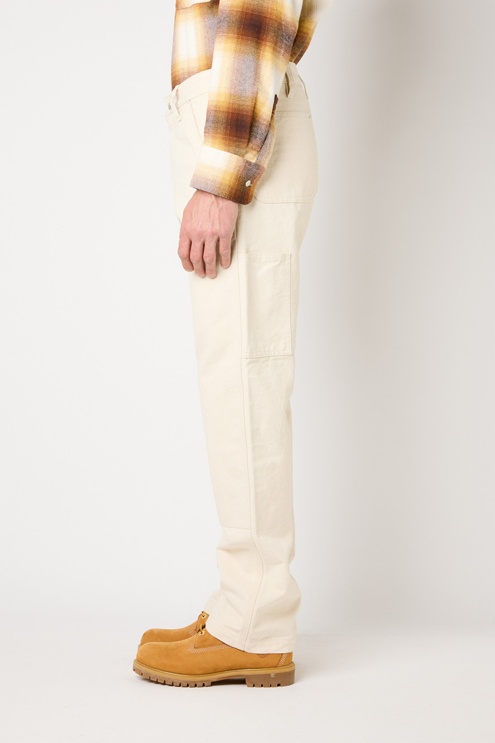 ROY ROGERS: PANTALONE STATMENT DOUBLE KNEE IN CANVAS