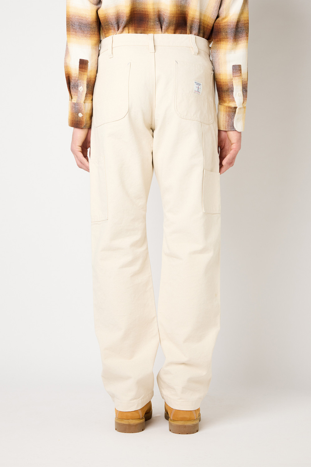 ROY ROGERS: PANTALONE STATMENT DOUBLE KNEE IN CANVAS