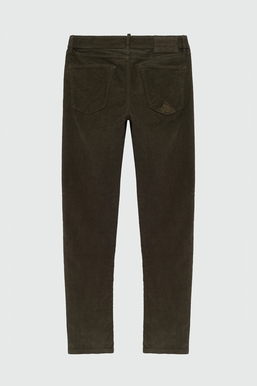 ROY ROGERS: PANTALONI 517 PLAIN IN VELLUTO