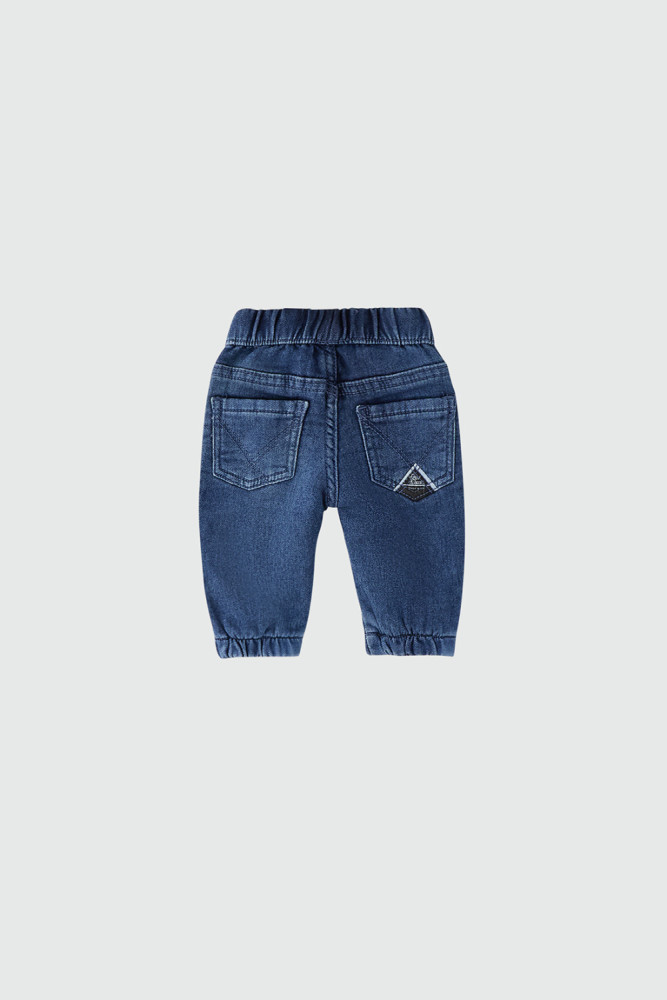 COTTON-BLEND TROUSERS