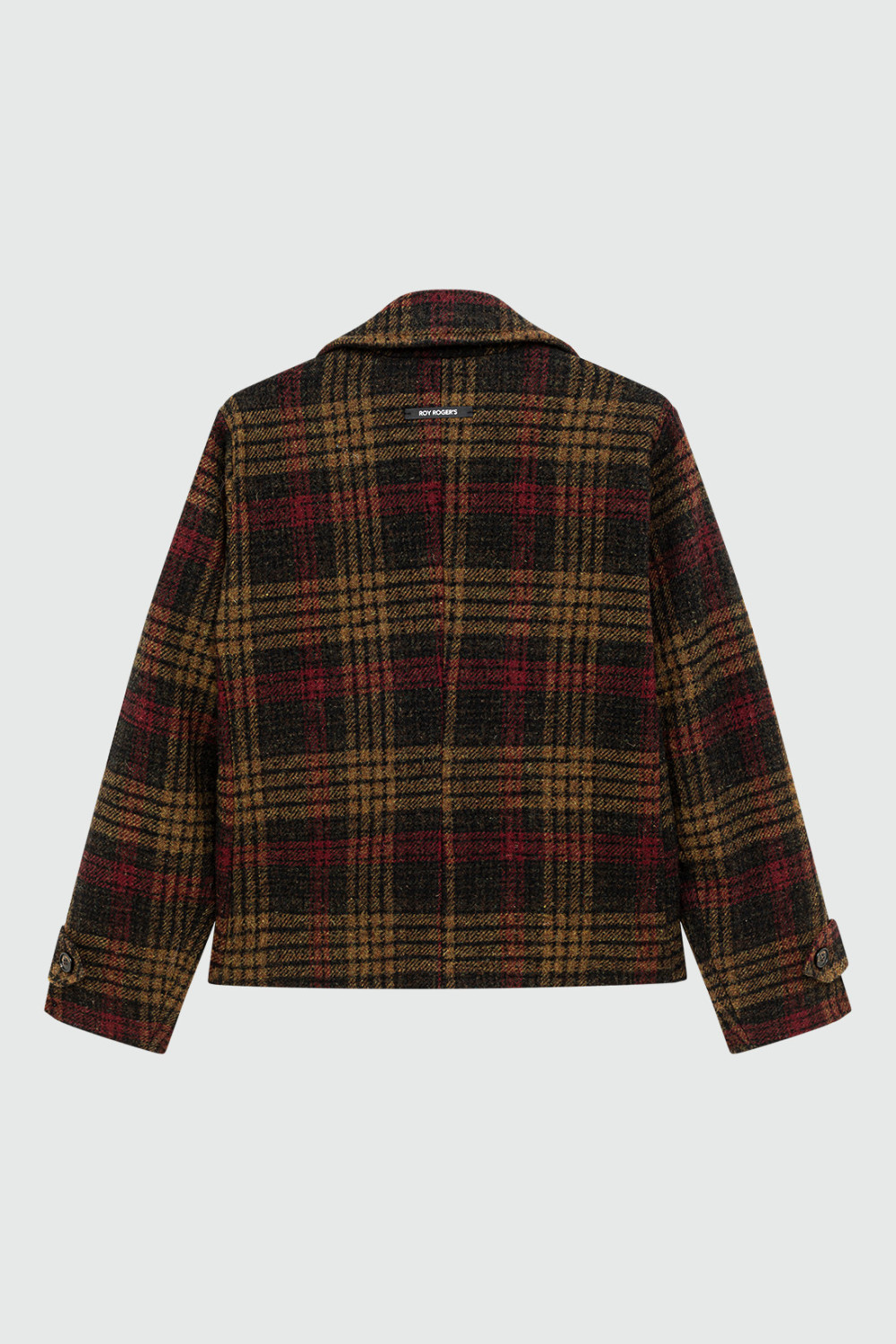 ROY ROGERS: PEACOAT IN ALPACA A QUADRI