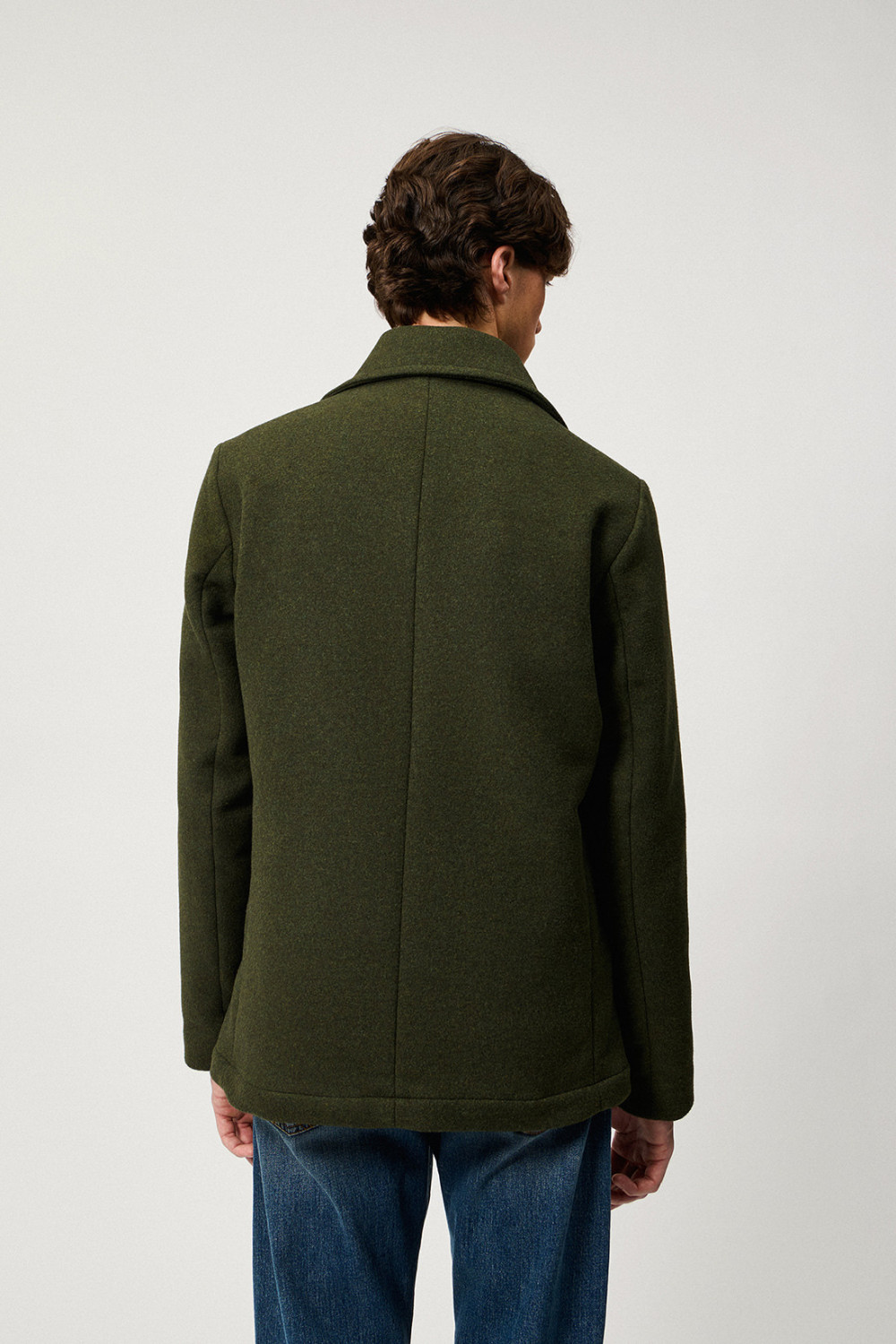 ROY ROGERS: MELTON PEACOAT