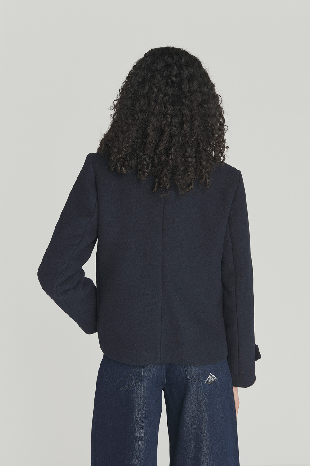 ROY ROGERS: PEACOAT MELTON IN LANA