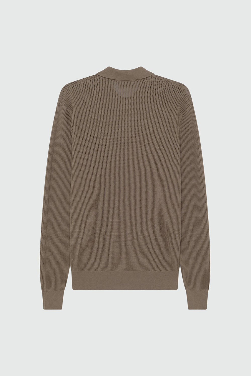 ROY ROGERS: RIBBED POLO SHIRT 