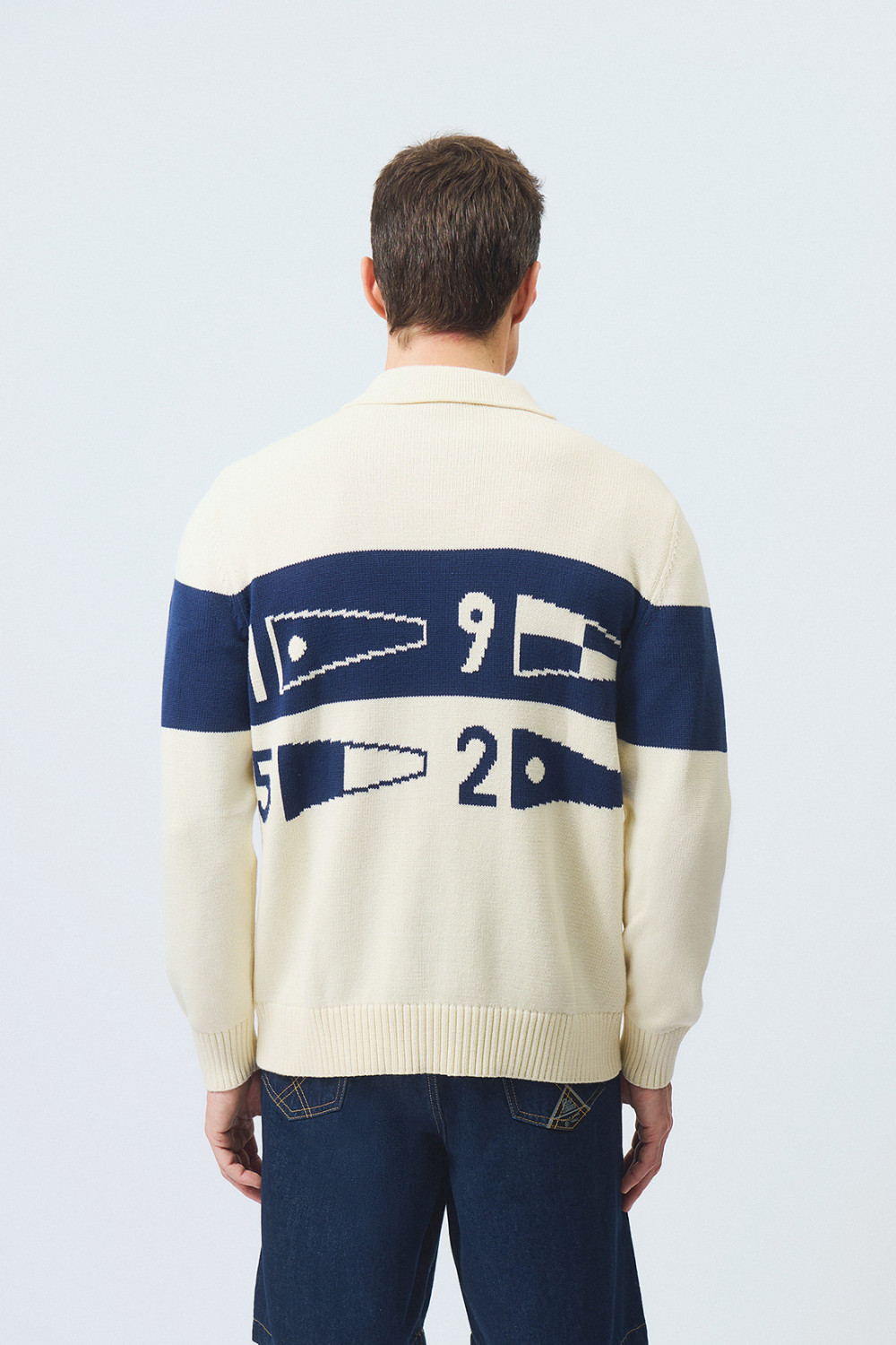 ROY ROGERS: POLO IN COTONE CON RICAMO FLAGS