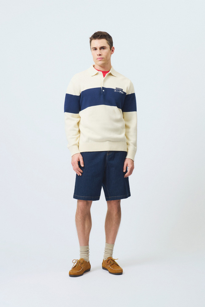 POLO IN COTONE CON RICAMO FLAGS