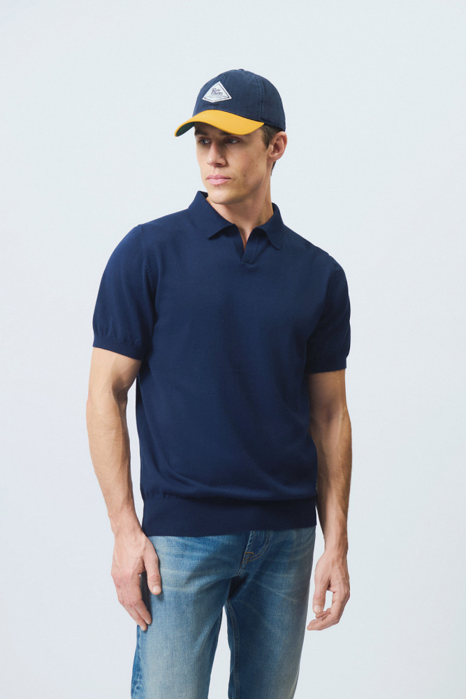 POLO IN MAGLIA DI COTONE